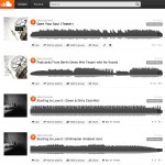 Soundcloud screen shot